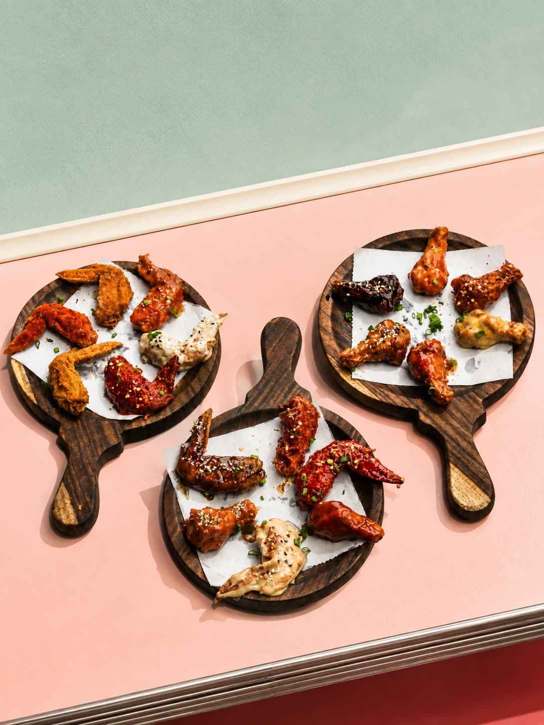 Grub Monkeys signature wings platter